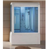 Mesa 501 White Steam Shower with Bathtub