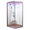 Platinum DZ959F8L Steam Shower-Left-White