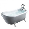 Mesa Malibu 67" x 32" Clawfoot Freestanding Whirlpool Bathtub